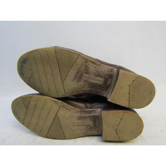 Josef Seibel Womens Size 40 EUR Brown Leather Lace Up Ankle Boots Booties - Picture 9 of 11